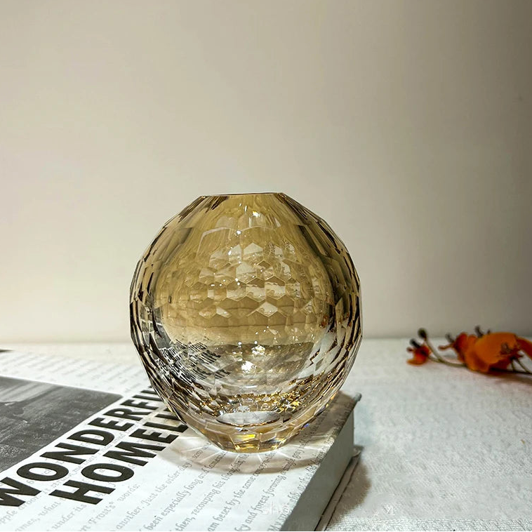 Vaso Centro de Mesa Hexagonal