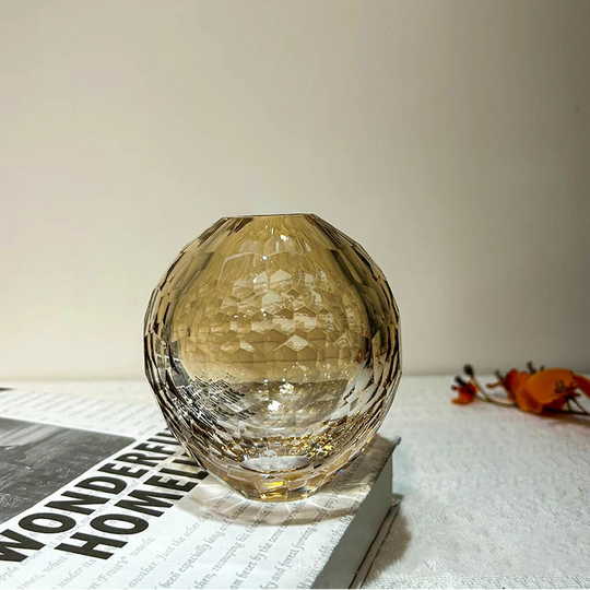 Vaso Centro de Mesa Hexagonal
