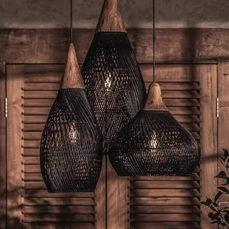 Pendente Rattan Rusty