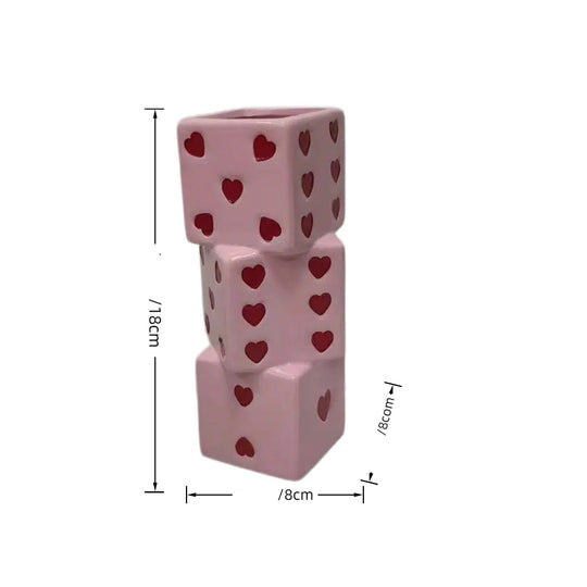 Vaso Decorativo Pink Lovve