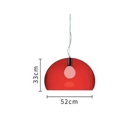 Luminária Pendente Fly Colors: transparência, cor e luz na decoração