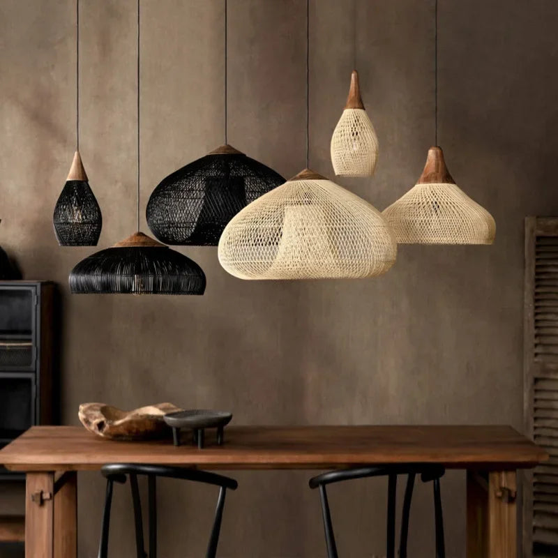 Pendente Rattan Rusty