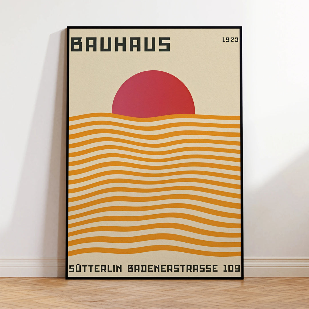 poster para decorar bauhaus