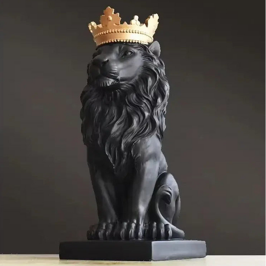 leão decorativo estatueta popbox
