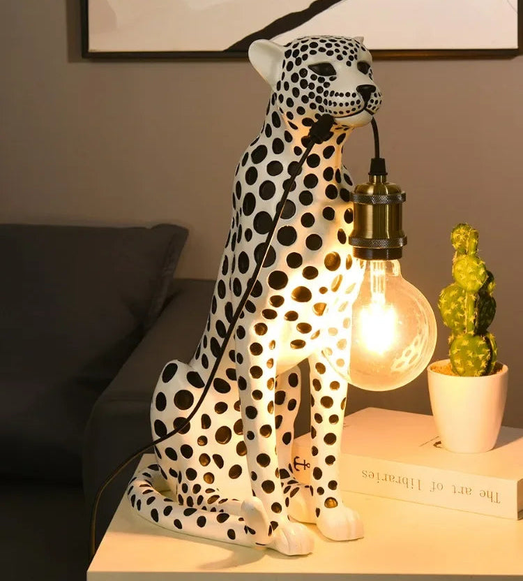 luminária decorativa - guepardo 