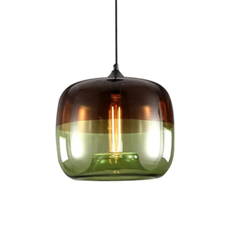 Luminária Pendente Apple Glass