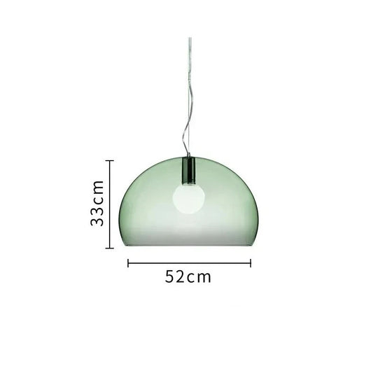 Luminária Pendente Fly Colors: transparência, cor e luz na decoração