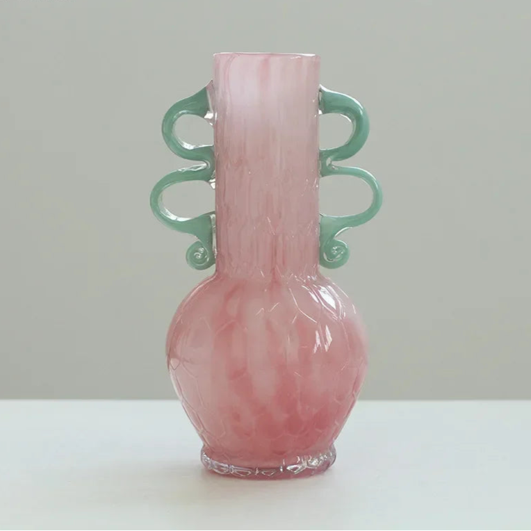 Vaso Decorativo de Vidro Aesthetic 