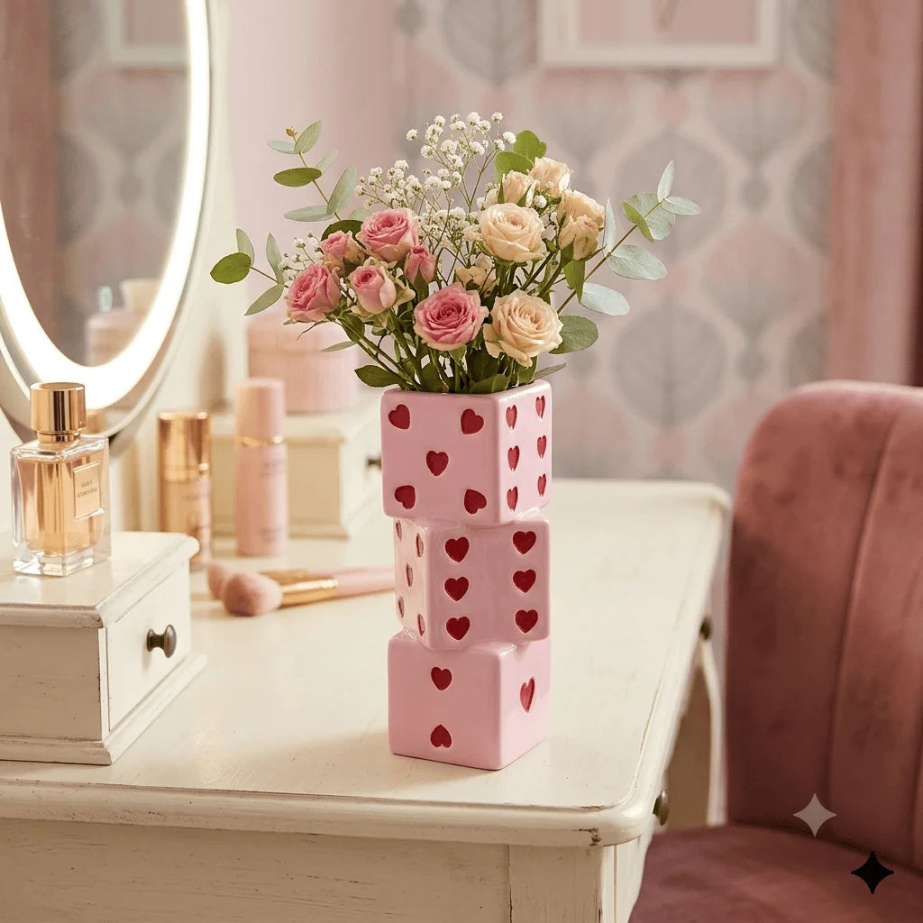 Vaso Decorativo Pink Lovve