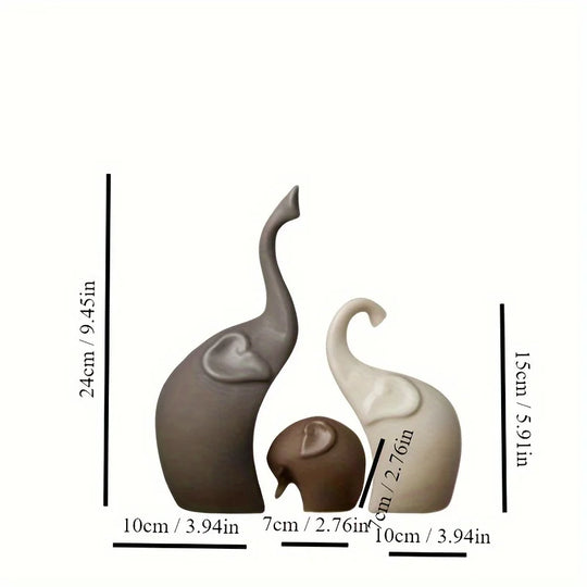 Decorativo Elephant Family