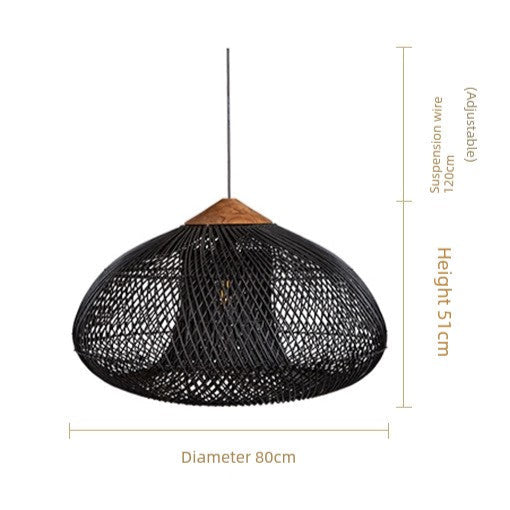 Pendente Rattan Rusty - Popbox Home Design