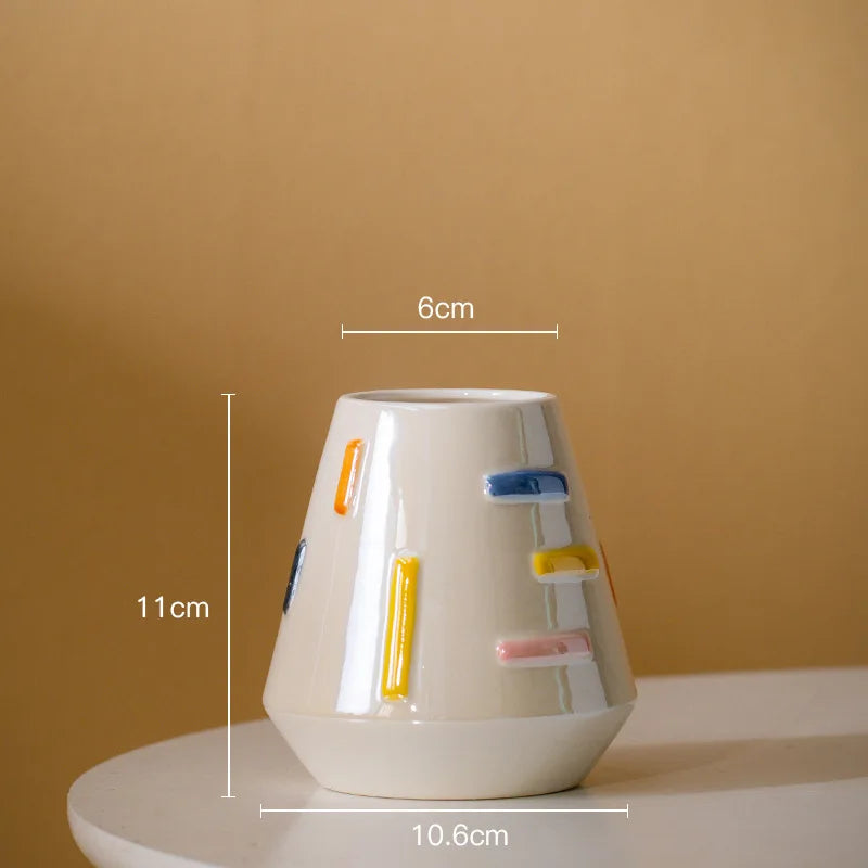 vaso moderno colorido decoração dopamine