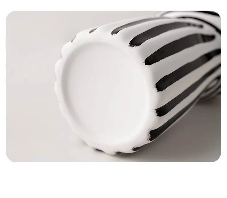 Vaso Decorativo Zebrado