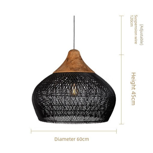 Pendente Rattan Rusty - Popbox Home Design