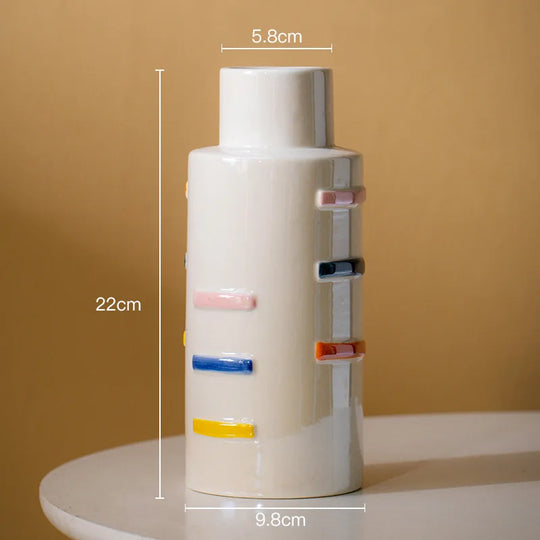 vaso moderno colorido decoração dopamine