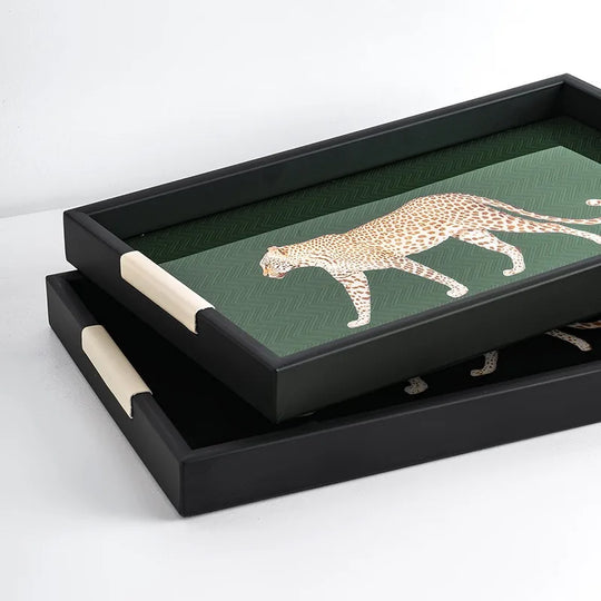 Bandeja Decorativa Leopardo