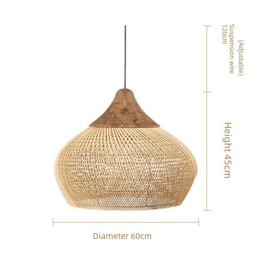 Pendente Rattan Rusty - Popbox Home Design