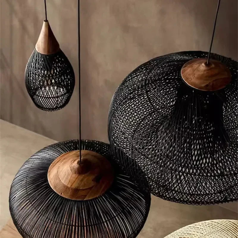 Pendente Rattan Rusty