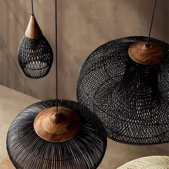 Pendente Rattan Rusty