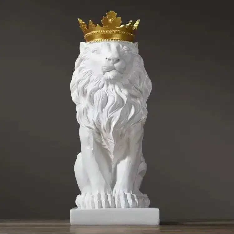 leão decorativo estatueta popbox