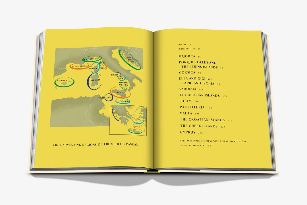 Livro Wine &amp; Travel Mediterranean Islands