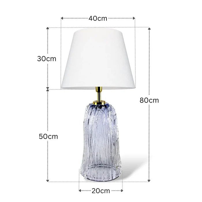 Abajur Murano Smoke Blue - Popbox Home Design