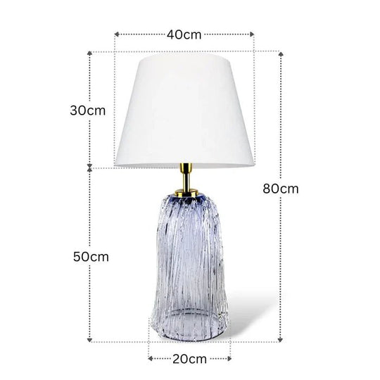 Abajur Murano Smoke Blue - Popbox Home Design