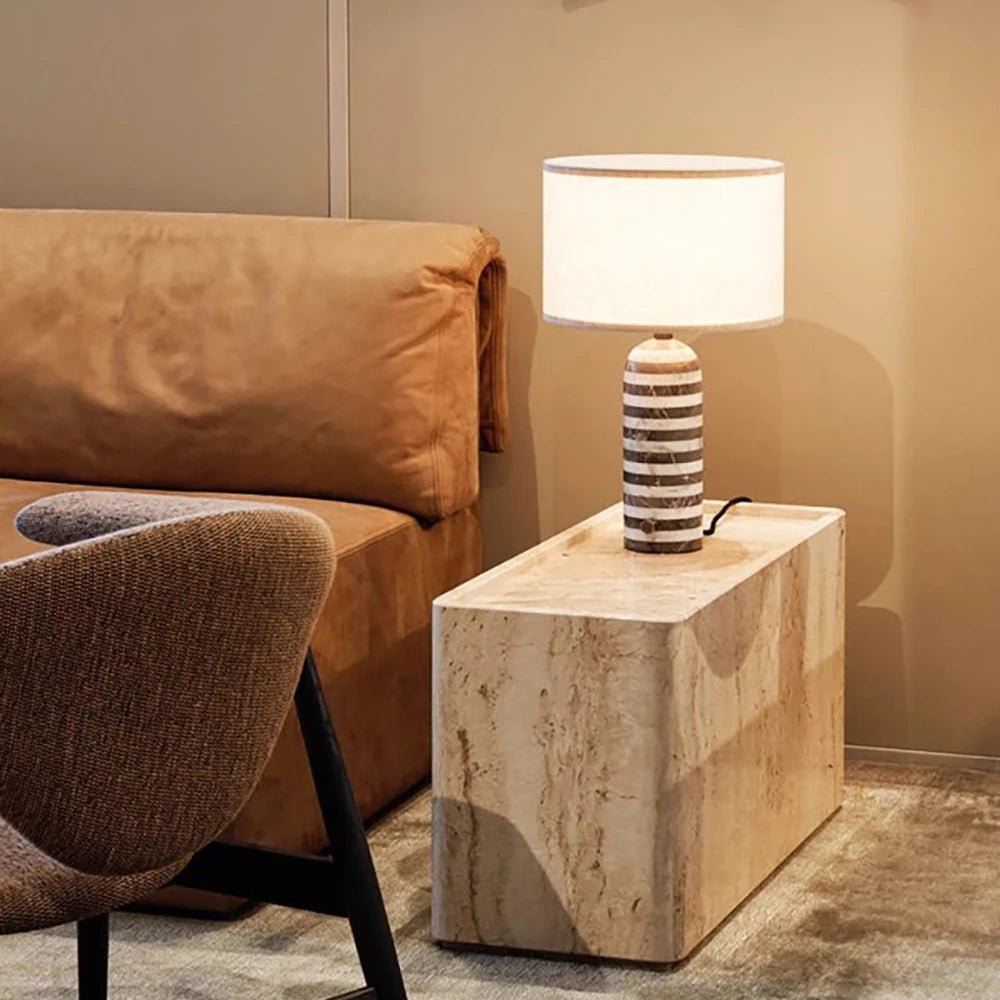 Abajur Stone Touch Listrado - Popbox Home Design