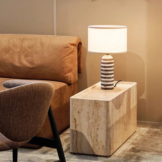 Abajur Stone Touch Listrado - Popbox Home Design