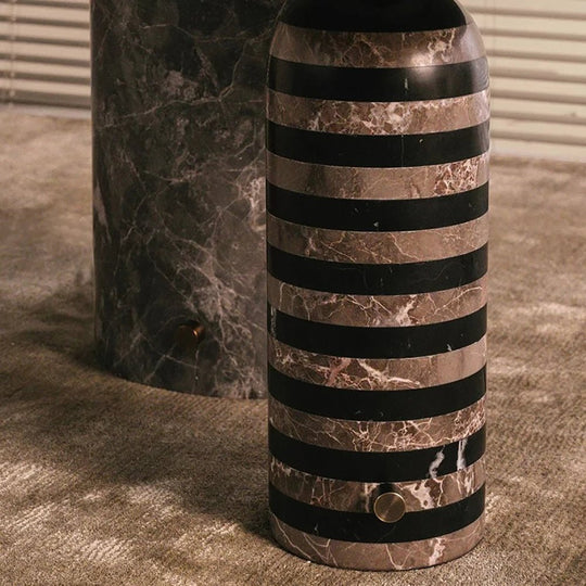 Abajur Stone Touch Listrado - Popbox Home Design