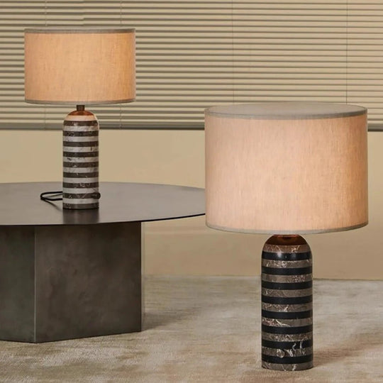 Abajur Stone Touch Listrado - Popbox Home Design