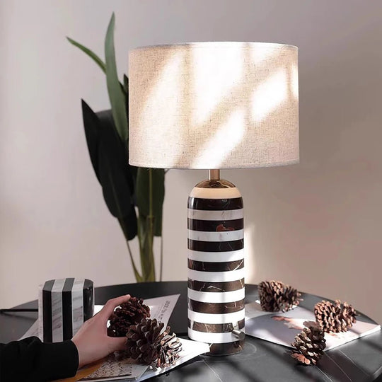 Abajur Stone Touch Listrado - Popbox Home Design