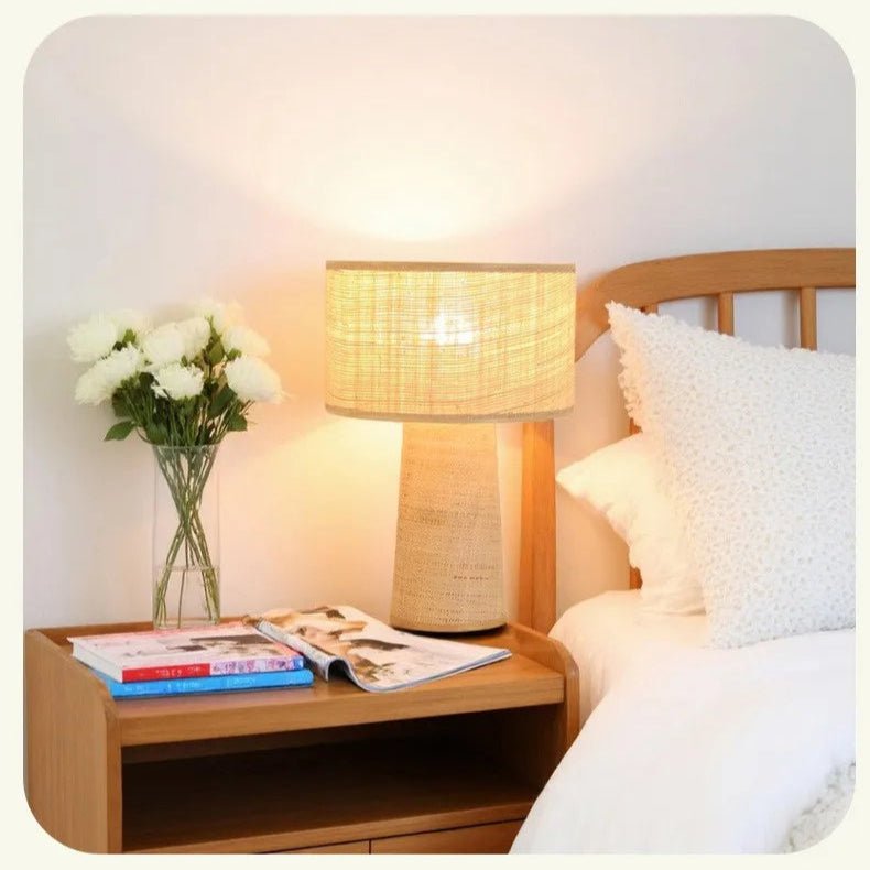 Abajur Wabi Raffia - Popbox Home Design