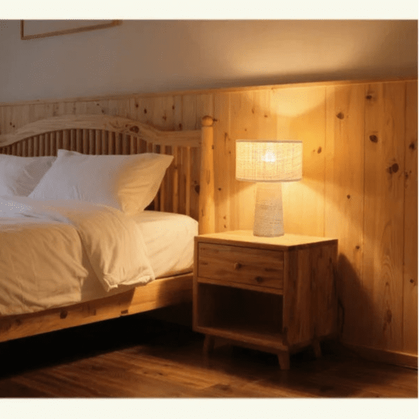 Abajur Wabi Raffia - Popbox Home Design