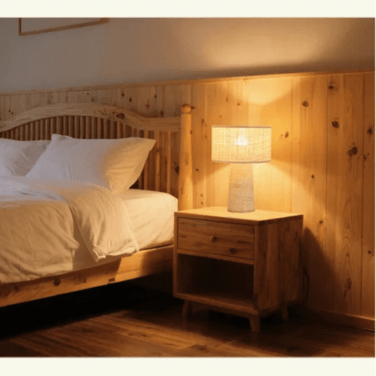 Abajur Wabi Raffia - Popbox Home Design