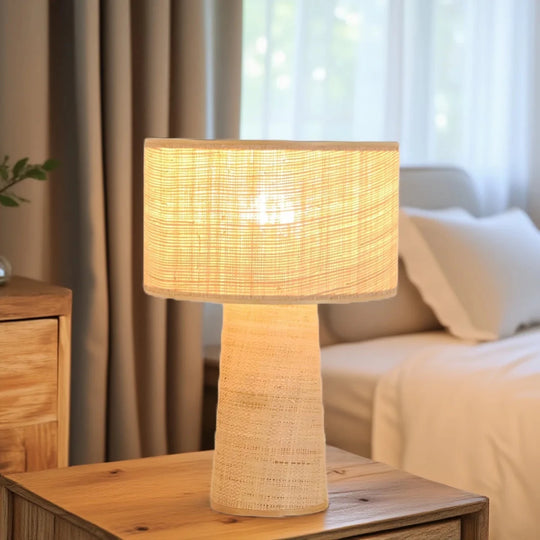 Abajur Wabi Raffia - Popbox Home Design