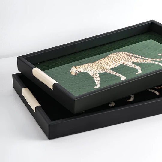 Bandeja Decorativa Leopardo - Popbox Home Design