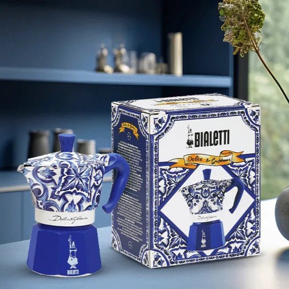 Cafeteira Moka Dolce & Gabbana Blu Mediterrâneo - Popbox Home Design
