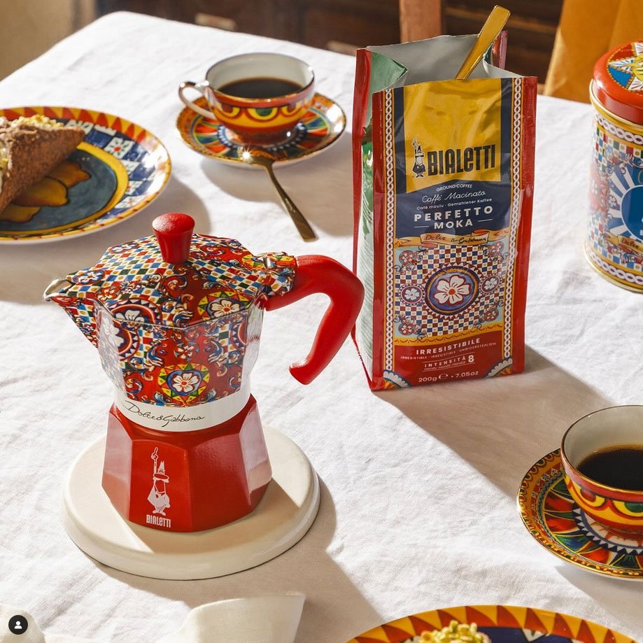 Cafeteira Moka Dolce & Gabbana Bialetti