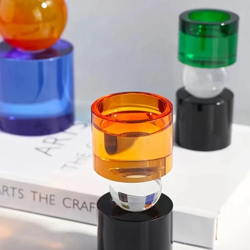 Castiçal Cristal Decor - Popbox Home Design