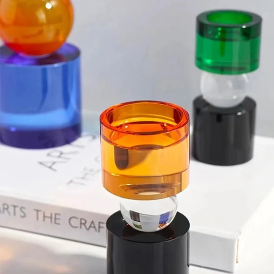 Castiçal Cristal Decor - Popbox Home Design