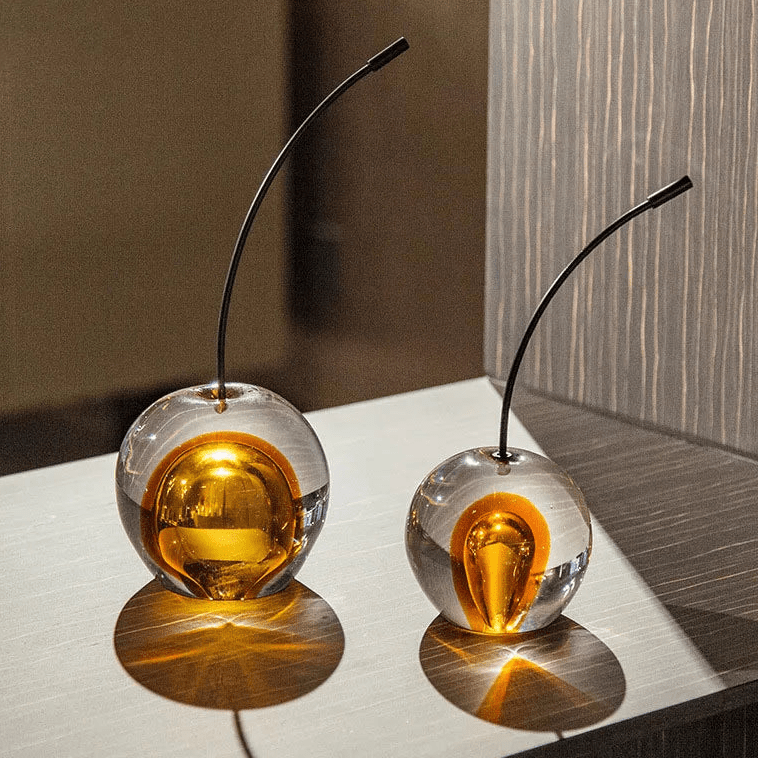 Centro de Mesa Cereja Gold - Popbox Home Design