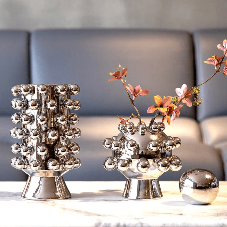 Centro de Mesa Chrome Dots - Popbox Home Design