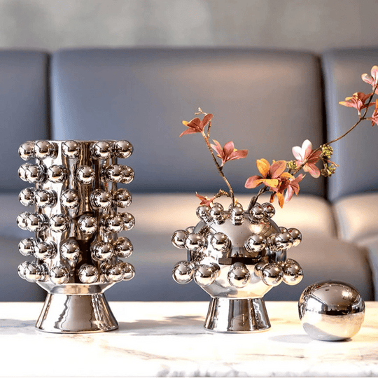 Centro de Mesa Chrome Dots - Popbox Home Design