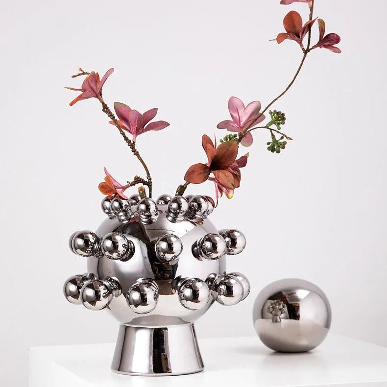 Centro de Mesa Chrome Dots - Popbox Home Design