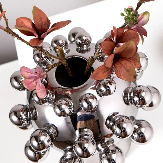 Centro de Mesa Chrome Dots - Popbox Home Design
