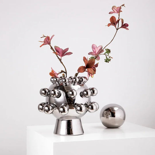 Centro de Mesa Chrome Dots - Popbox Home Design