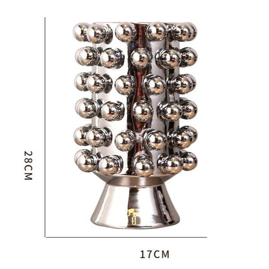 Centro de Mesa Chrome Dots - Popbox Home Design