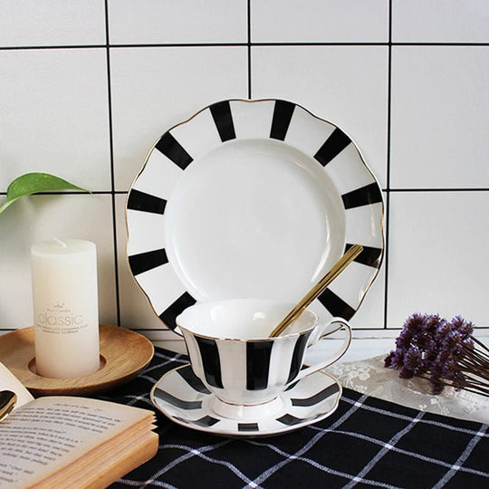 Conjunto de Chá P&B Cerâmica - Popbox Home Design