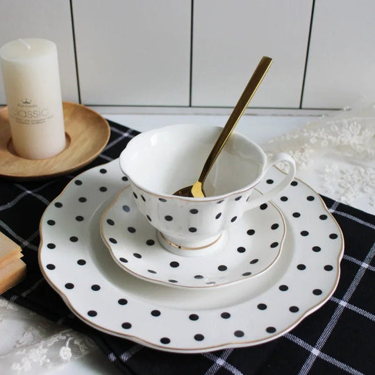 Conjunto de Chá P&B Cerâmica - Popbox Home Design